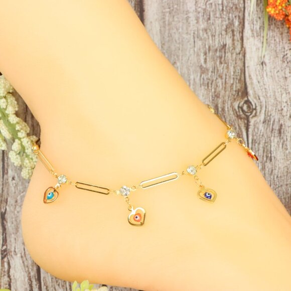 "Dainty Anklet for Women – Elegant Everyday Jewelry & Perfect Gift | MLCRC1622 - Picture 5 of 10